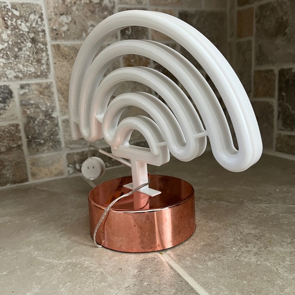 Rainbow Light. 9”x7” Use 3 AA batteries. On/Off switch. NWT Lite weight. Plastic - Picture 4 of 6